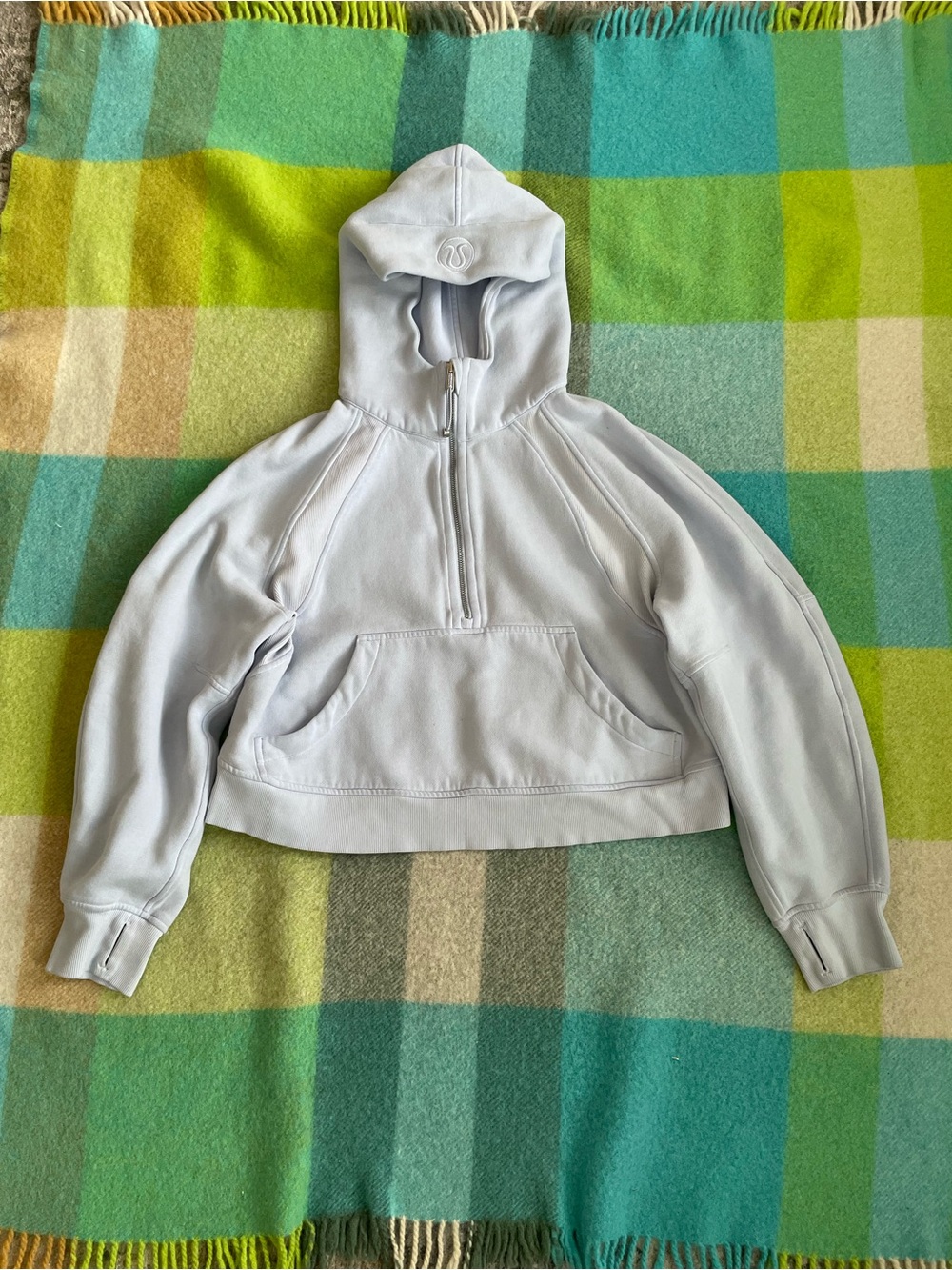 Lululemon Scuba Lavender Light Blue ish Color Pullover Hoodie
#athleisure #scuba
